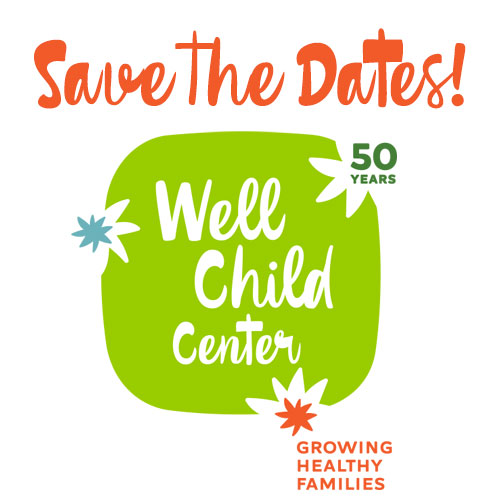 well child center save the dates