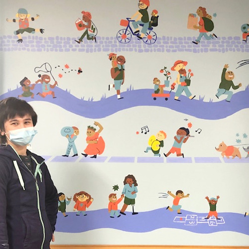 well child center new mural 012523