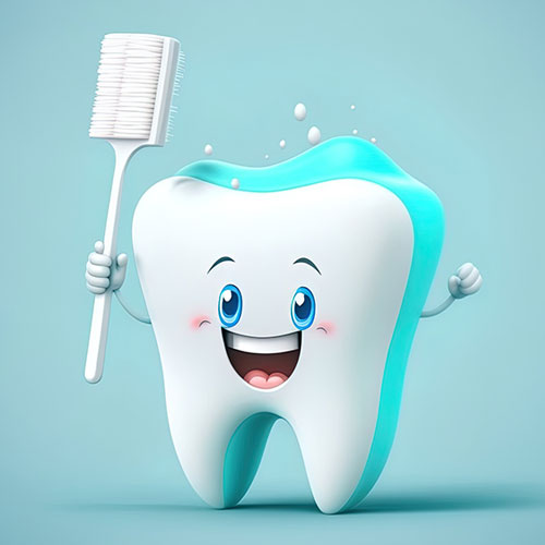 well child center dental health month 2023 500x500